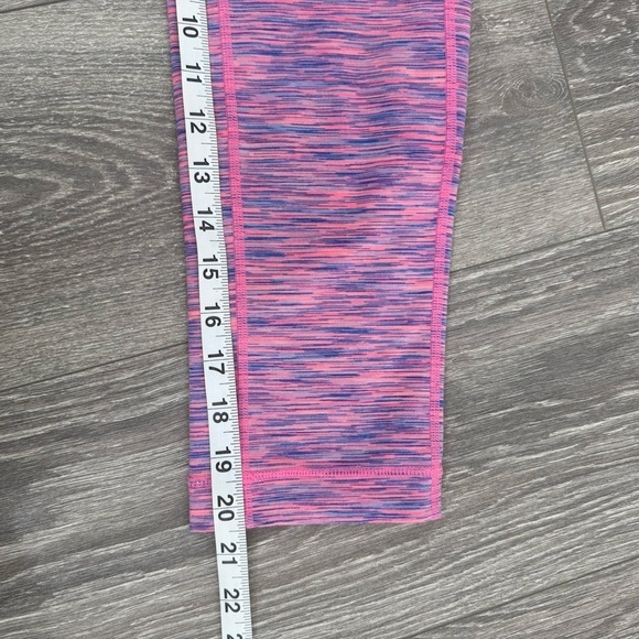 Lilly Pulitzer Weekender Flamingo Pink Space Dye 21” Crop Leggings Size S - Picture 11 of 11